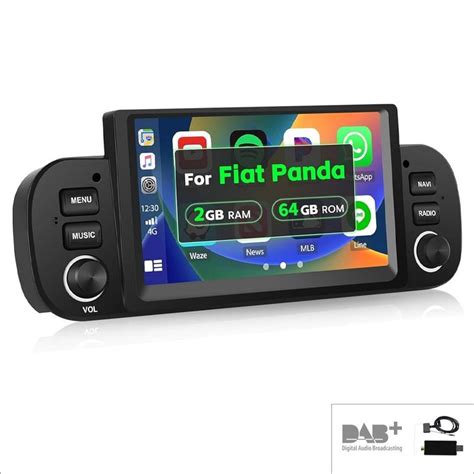 Fiat Panda Autoradio DAB Carplay Bluetooth GPS Kaufen Auf Ricardo