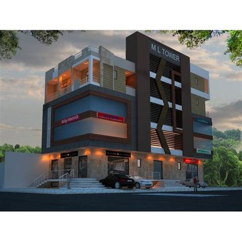 Commercial Shop Building Design Service At ₹ 5square Feet In Jaipur