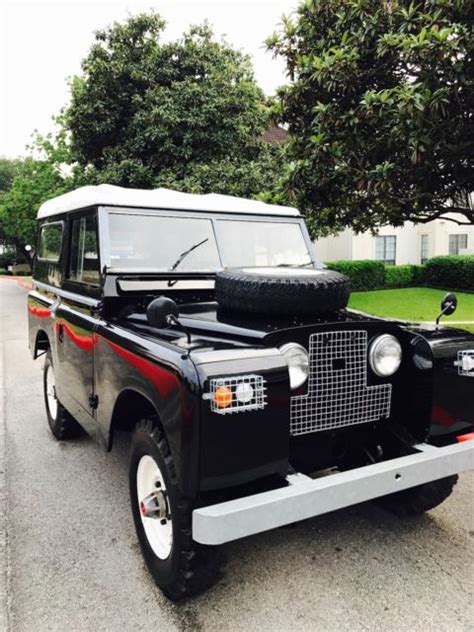 1967 Land Rover Series 2a Completely Restored Classic Land Rover