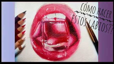 Como Dibujar Labios Realistas A Color Tutorial YouTube