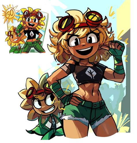 Wake up, Peargor remade a old Solar flare artwork. : r/PvZHeroes