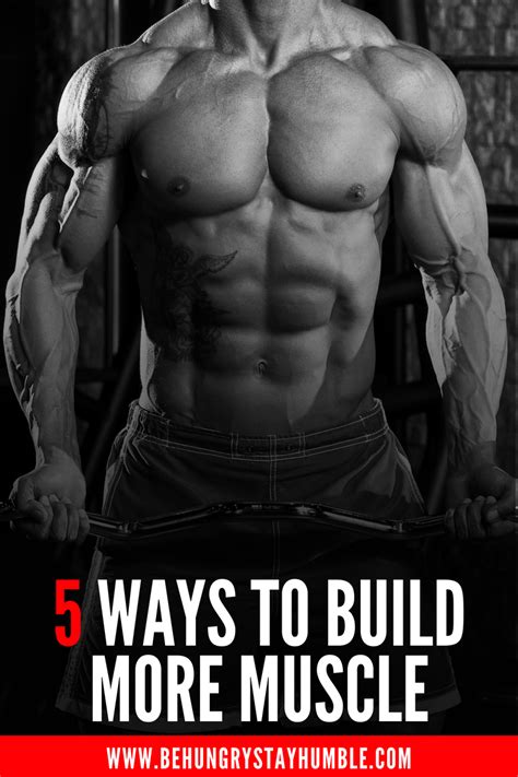 5 Effective Bodybuilding Techniques To Gain More Lean Mass Muscle