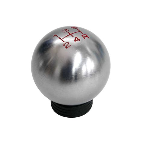 Billet Aluminum Round Ball Style Shift Knob 5 Speed 2 Diameter Colors Vms Racing