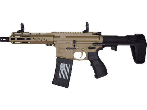 FosTecH 4163 FDE Fighter LITE Tomcat Pistol With Echo AR II Trigger