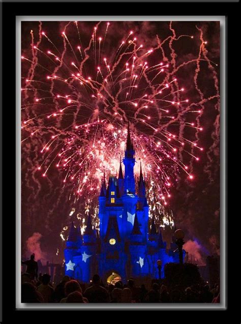 Fireworks Over Cinderella's Castle | Fireworks, Cinderella castle ...