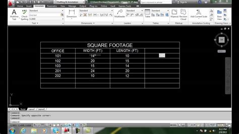 AutoCAD II 21 26 Creating Formulas YouTube