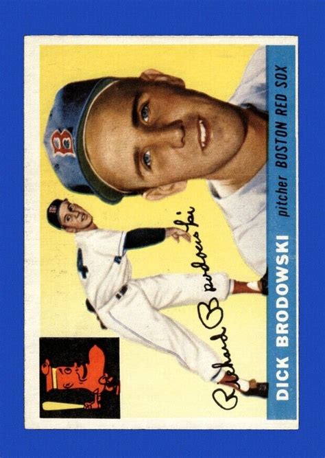 1955 Topps Set Break 171 Dick Brodowski VG VGEX GMCARDS EBay