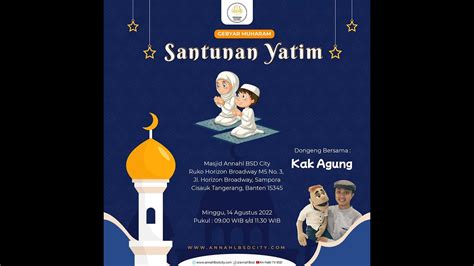 Gebyar Muharram 1444 H Dan Santunan Anak Yatim Masjid An Nahl Bsd