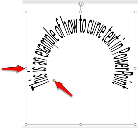 How To Curve Text In Powerpoint