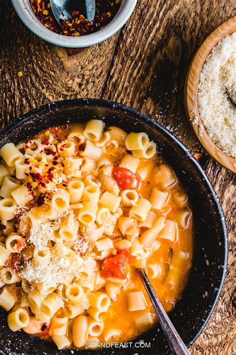 Super Easy Recipe For Pasta Fagioli Made In The Instant Pot To Save