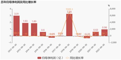 【图解季报】st海投：2022年前三季度归母净利润同比大增566，约为9838万元 东方财富网