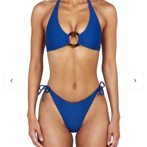 BAMBA SWIM Swim Full Bmba Bikini Set Kai Top Mambo Bottom Indigo