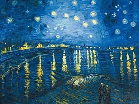 Art Vincent Van Gogh Noche Estrellada Sobre El R Dano