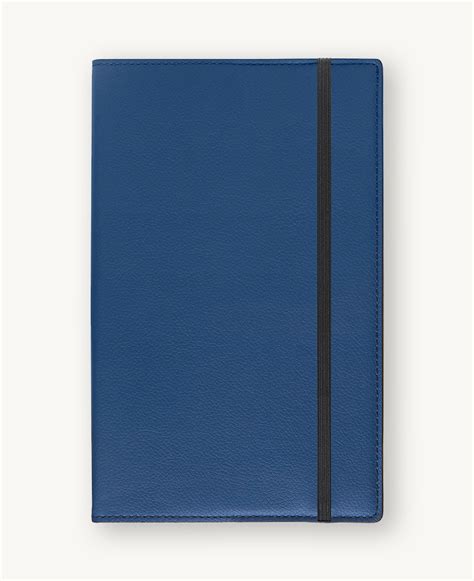 notebook large blue montroi