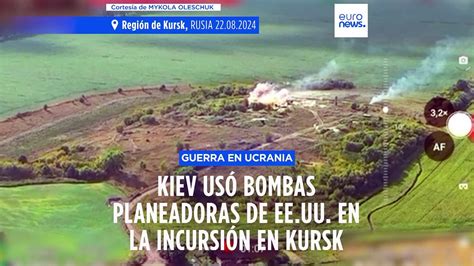 El ejército ucraniano afirma que utilizó bombas planeadoras