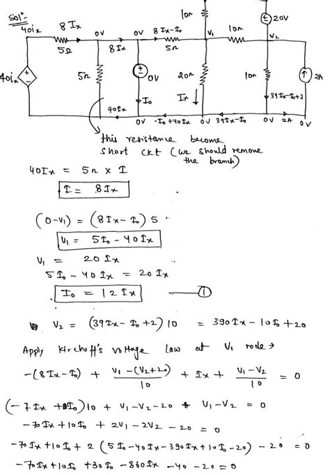 Solved Pls Answer This Thank You Problem 1 From The Given Circuit Course Hero