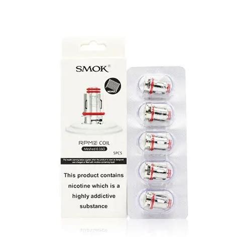 SMOK RPM 2 REPLACEMENT COILS 5 PACK UK Vape Store E Cig Clouds