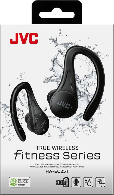 Jvc Fitness True Wireless Haec25tb Black Haec25tb Best Buy