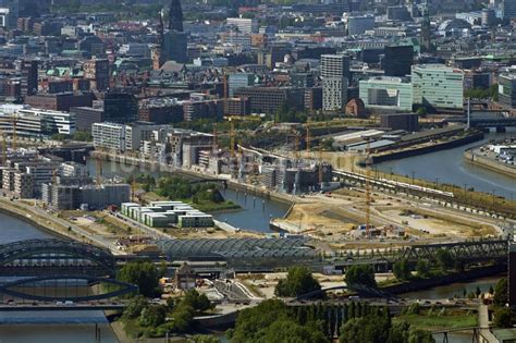 Hamburg Aus Der Vogelperspektive Baustelle Zum Neubau Des Hochhaus