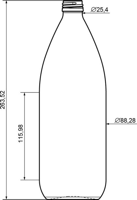 1000ML BOTELLA JUGO Catálogo O I