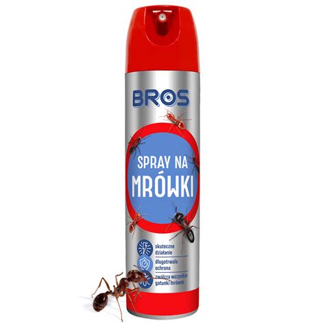 Spray Bros 150ml Preparat Na Mrówki Aerozol Skuteczny Mocny Bez Freonu