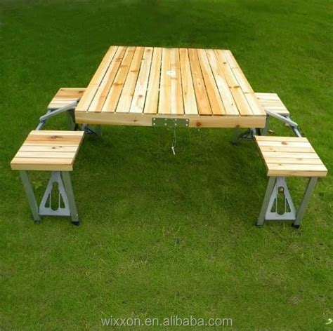 Wooden Folding Picnic Table Set,Bench Set,Wooden Folding Picnic Table ...