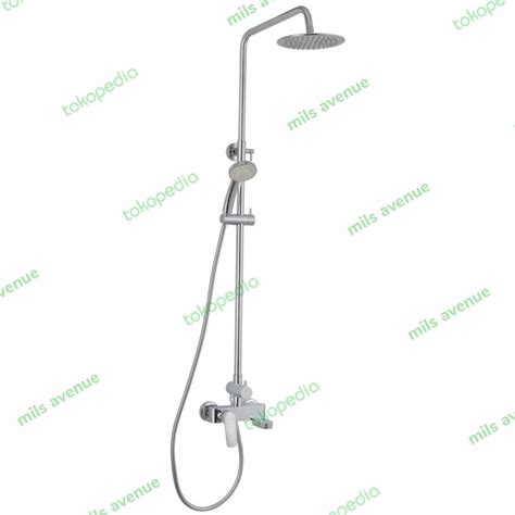 Jual Shower Column Set Wasser Ess D Kran Mixer Tiang Hot Cold