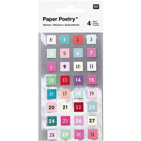 Paper Poetry Sticker Kreise St Ck