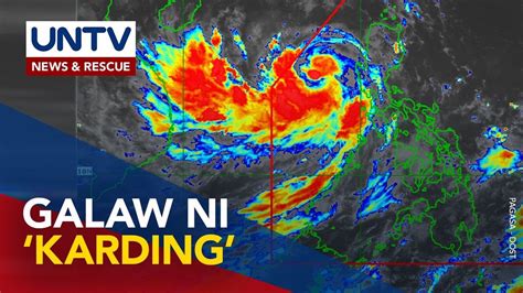 Weather Update Karding Palabas Na Ng Par Pero Babala Ng Bagyo