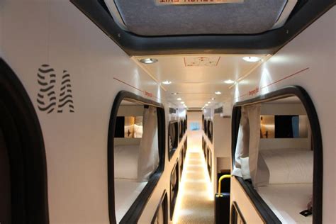 Enter Cabin A Special Sleeping Bus For Luxurious Travels Between San Francisco And La