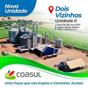 Coasul Imprensa Coasul Agora Conta Mais Duas Unidades