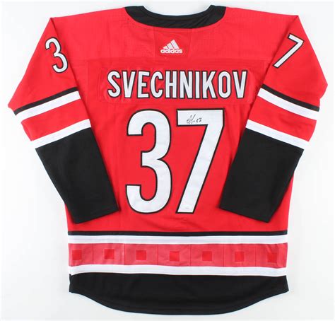 Andrei Svechnikov Signed Hurricanes Jersey (JSA COA) | Pristine Auction