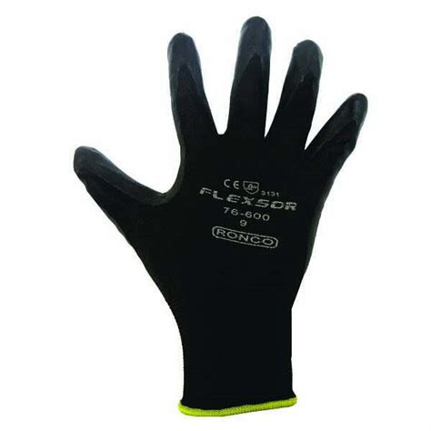 Flexsor Foam Nitrile Palm Coated Nylon Glove Romical