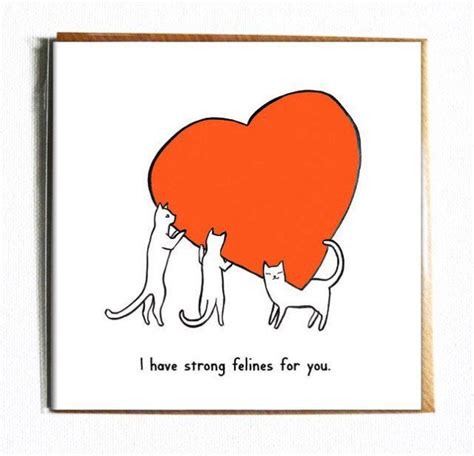 Pun-filled Valentine's Day cards that will make your loved one smile | Punny valentines, Cat ...