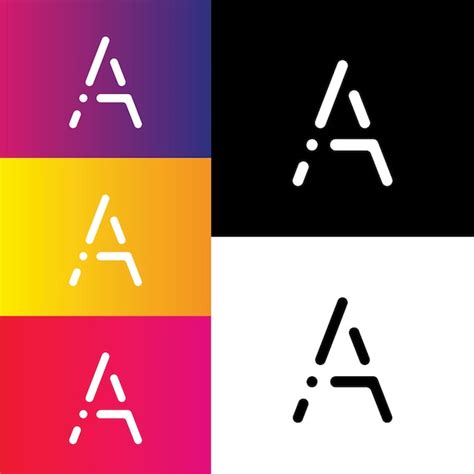 Un logotipo creativo último diseño logotipo letras logotipo vector