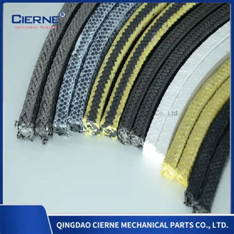 Pump Gland Packing Factory Kevlar Fiber Braided Gland Packing For Water