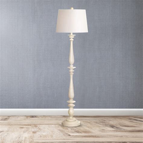 Tall Boy Mango Wood Table Lamp Classic White Colour Mango Wood Lamp