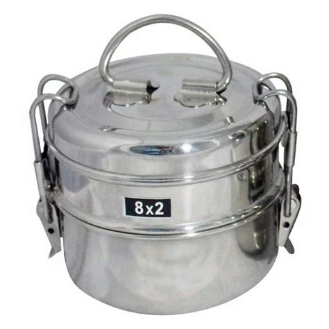 Stainless Steel Tiffin Carriers At Rs 80piece Tiffin Carriers In