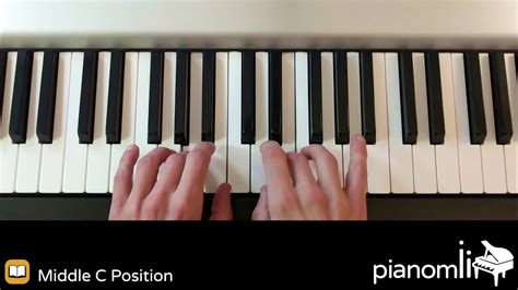 Middle C Position Learn Piano With Pianomii Youtube