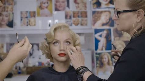 Blonde Netflix divulga vídeo mostrando a transformação de Ana de