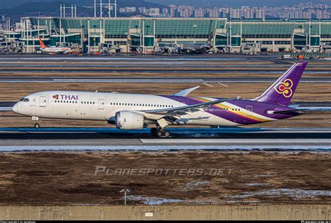 HS TWB Thai Airways Boeing 787 9 Dreamliner Photo By Icn Aerophotos