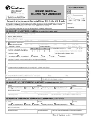 Fillable Online Fillable Online Finance Smgov SIDEWALK VENDING