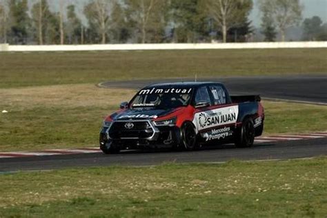 Tob As Mart Nez No Pudo Completar La Final Del Tc Pista Pick Up