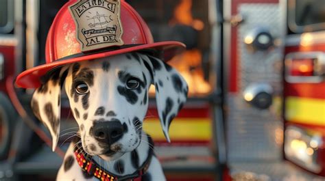 78,000+ Firefighter Dog Pictures