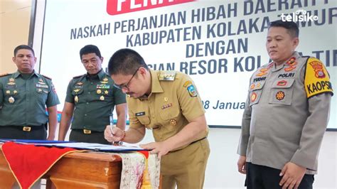 Pemda Kolaka Timur Teken Nphd Pengamanan Pilkada Telisik Id