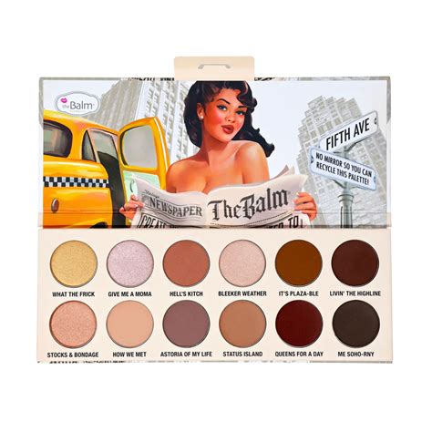 The Balm Ms Nude York Eyeshadow Palette Palet Cieni Do Powiek