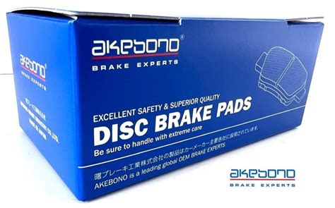 AKEBONO MADE IN JAPAN BRAKE PADS Auto Accessories On Carousell