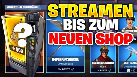 STREAMEN Bis Zum NEUEN SHOP AUTOMATEN Im LATE NIGHT Stream