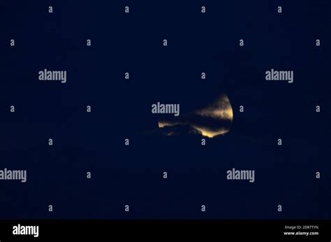 Full Moon Eclipse Stock Photo - Alamy