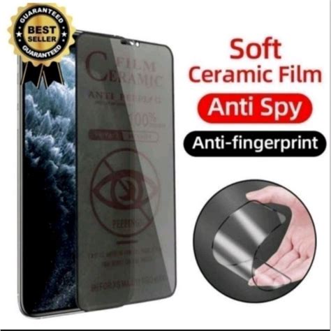 Jual Tempered Anti Gores Spy Matte Privacy Ceramic For Samsung J